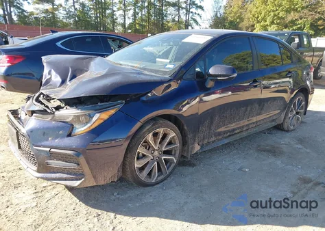 2021 Toyota Corolla Se z USA, uszkodzony, nr VIN JTDS4MCE2MJ068697